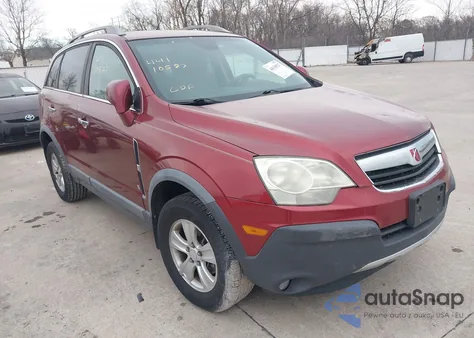2008 Saturn Vue 4-Cyl Xe z USA, uszkodzony, nr VIN 3GSCL33P68S724489